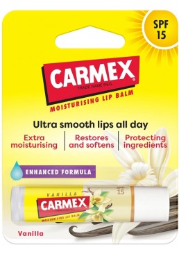 Бальзам-стик для губ Carmex SPF 15 Ваниль, 4.25 г